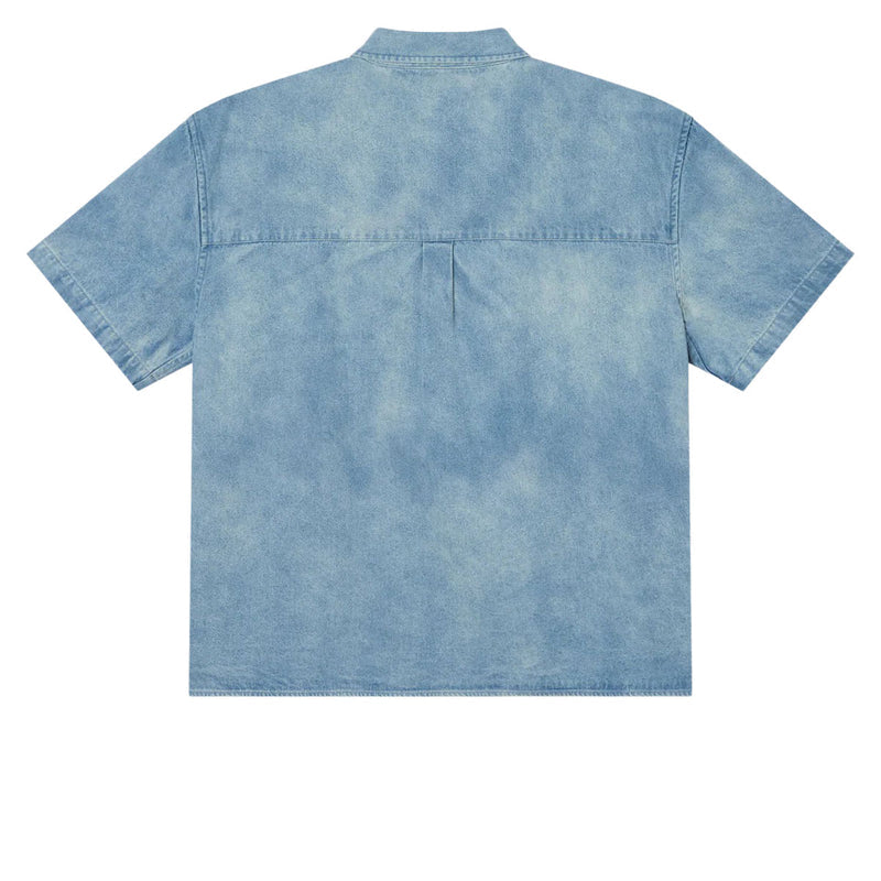 Obey Owens Denim Shirt - Bleached Indigo