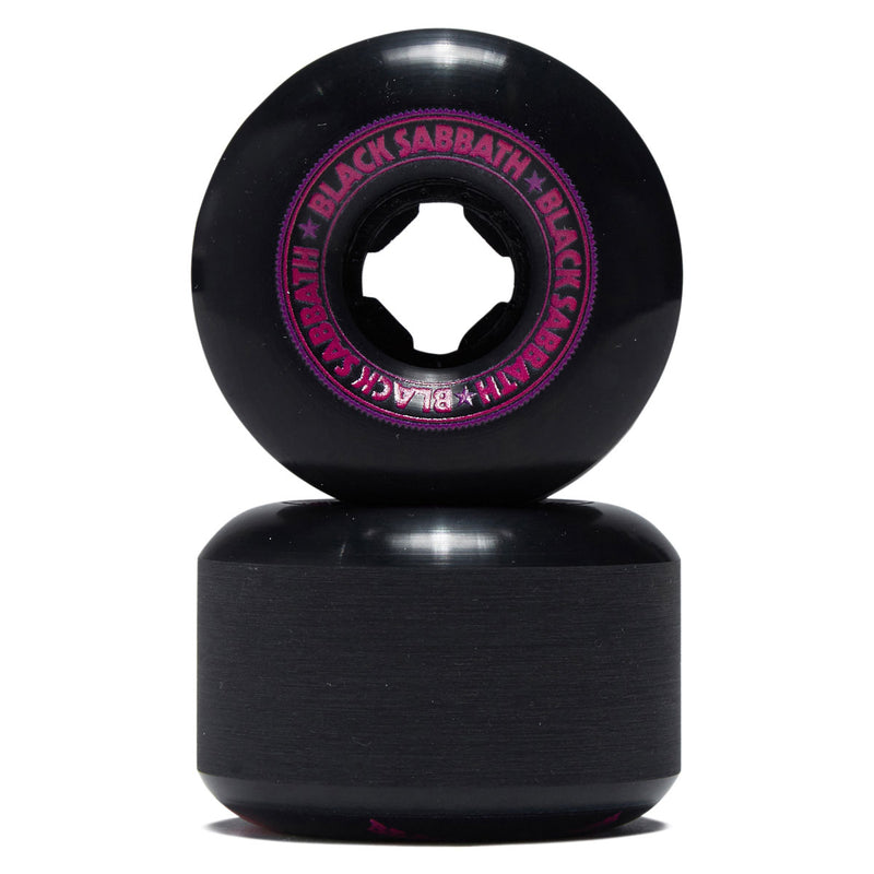 OJ x Black Sabbath Paranoid Chubbies 99a Skateboard Wheels - Black - 56mm