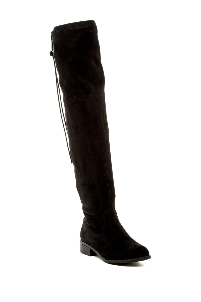 Olympia-14 - Nature Breeze Over The Knee Thigh High Drawstring Riding Boot - ShoeFad
