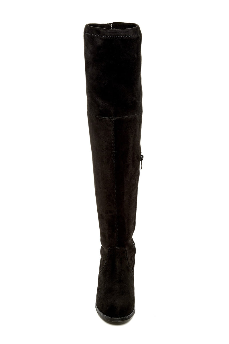 Olympia-14 - Nature Breeze Over The Knee Thigh High Drawstring Riding Boot - ShoeFad