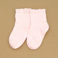 Pink Openwork Ankle Socks - L'Amour Shoes