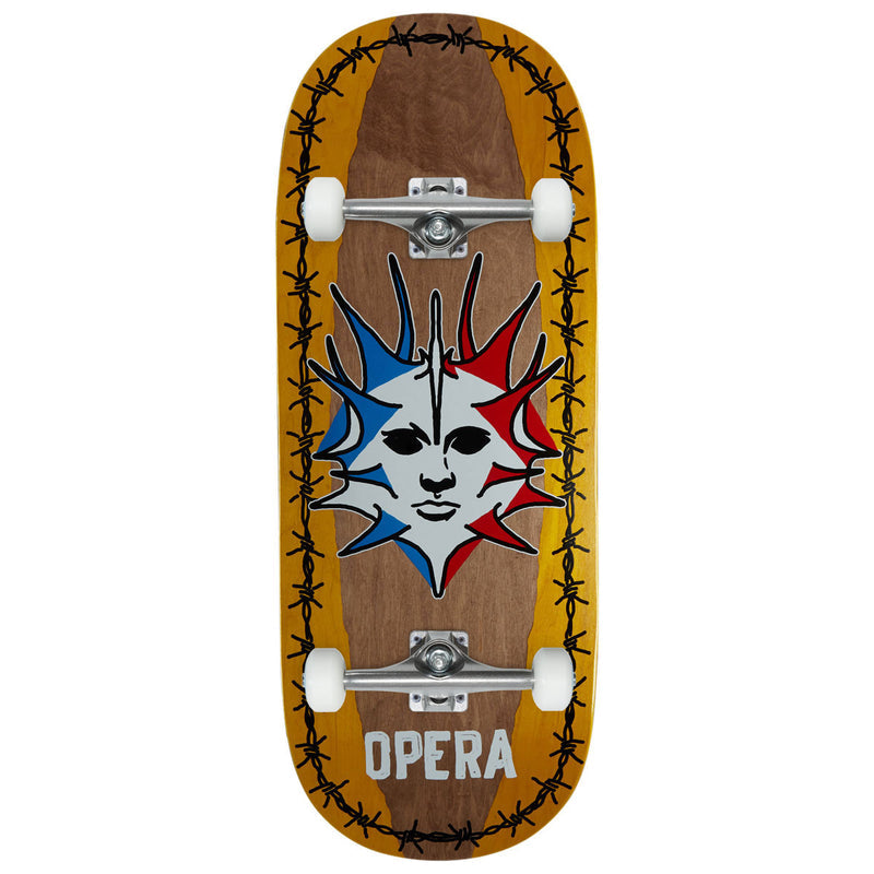 Opera Fatties Torn Spike EX7 Skateboard Complete - 12.00"