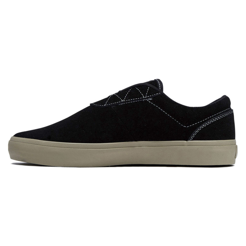 Opus Honey Slip Shoes - Black/Cream Suede