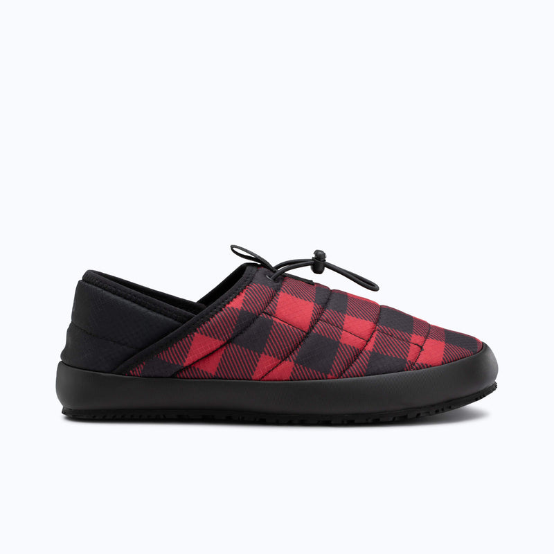 Xero Shoes Pagosa Fireside Women Shoe in Black and Red with Toe Facing Right
