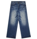 SILNT CHPTRS 29 / DARK BLUE WASH "PARACHUTE" BAGGY DENIM