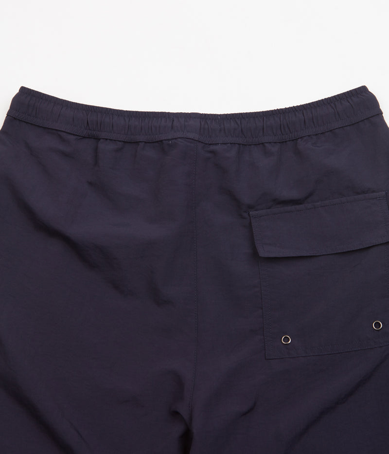 Parlez Rival Swim Shorts in Navy and White