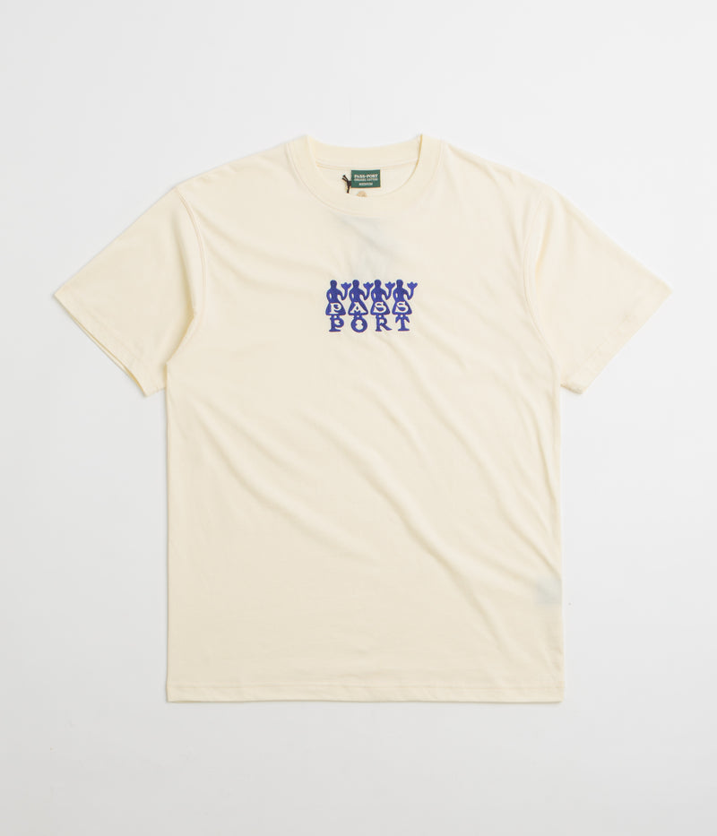 Pass Port 4 Flowers Organic T-Shirt in Off White