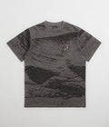 Pass Port Cave-In T-Shirt in Charcoal