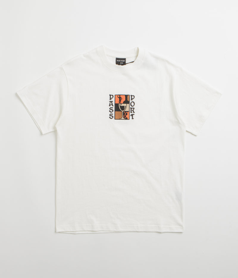 Pass Port Dine Em T-Shirt in White