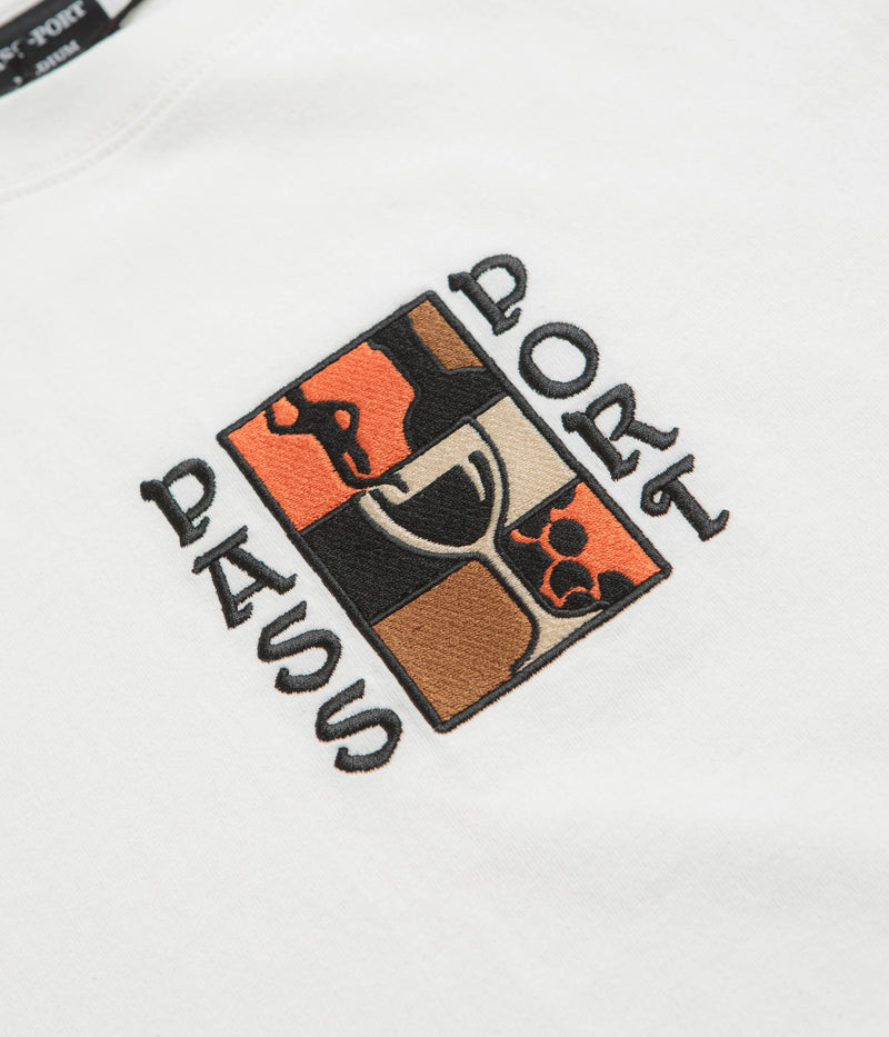 Pass Port Dine Em T-Shirt in White