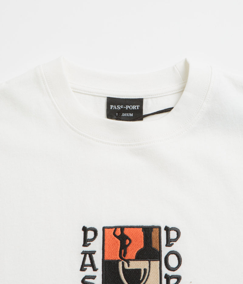 Pass Port Dine Em T-Shirt in White