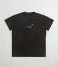 Pass Port Fast Duck T-Shirt in Black Acid