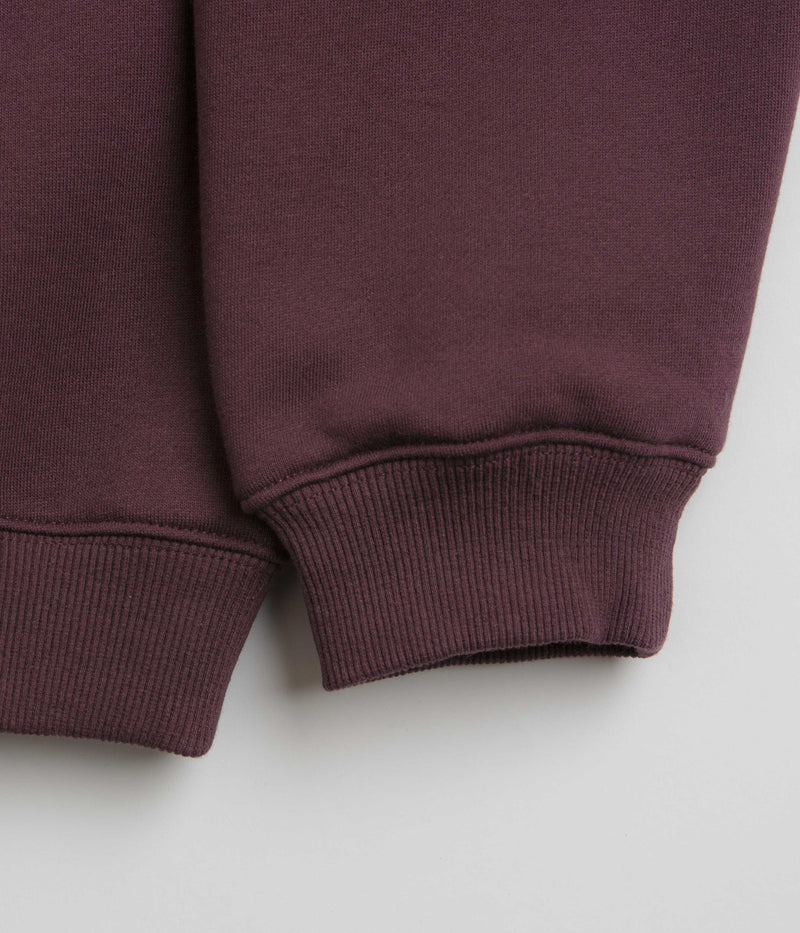 Pass Port Nesting Crewneck Sweatshirt in Berry