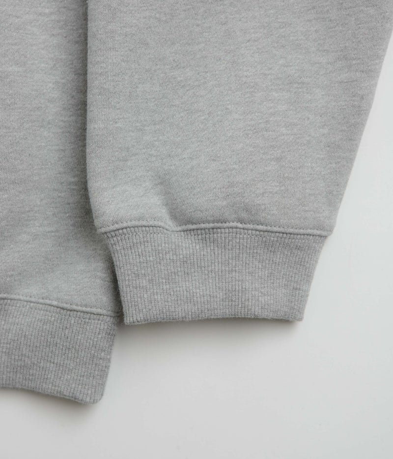 Pass Port Red Flag Hoodie in Ash