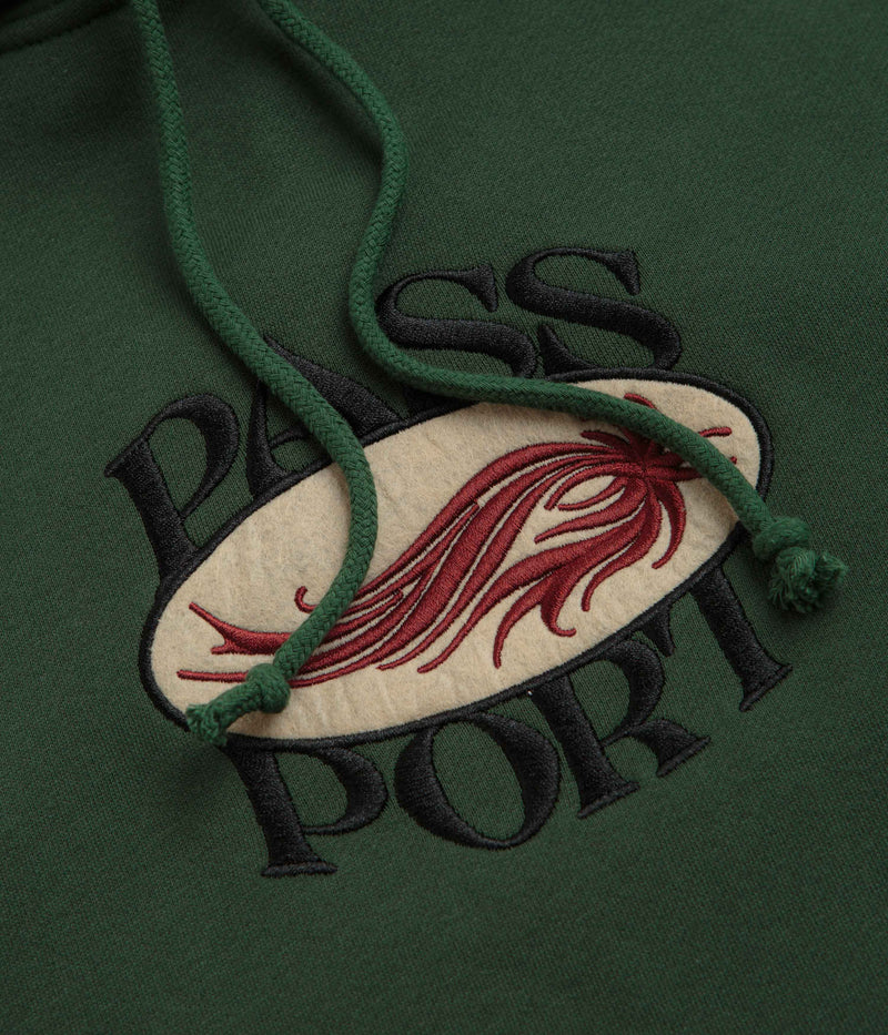 Pass Port Sunspot Hoodie in Forest Green