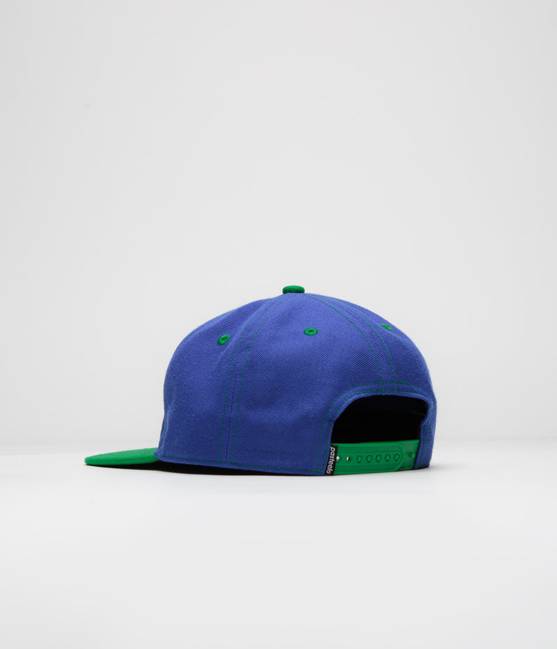 Pasteelo O.G. Cap in Royal and Green