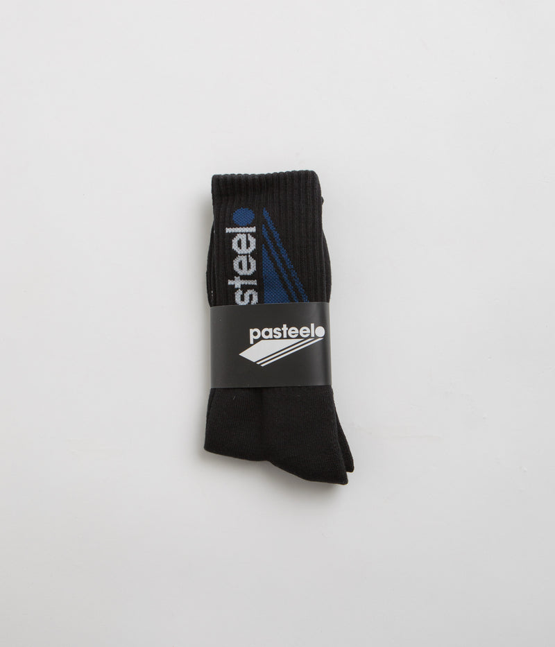 Pasteelo O.G. Socks in Black and Blue