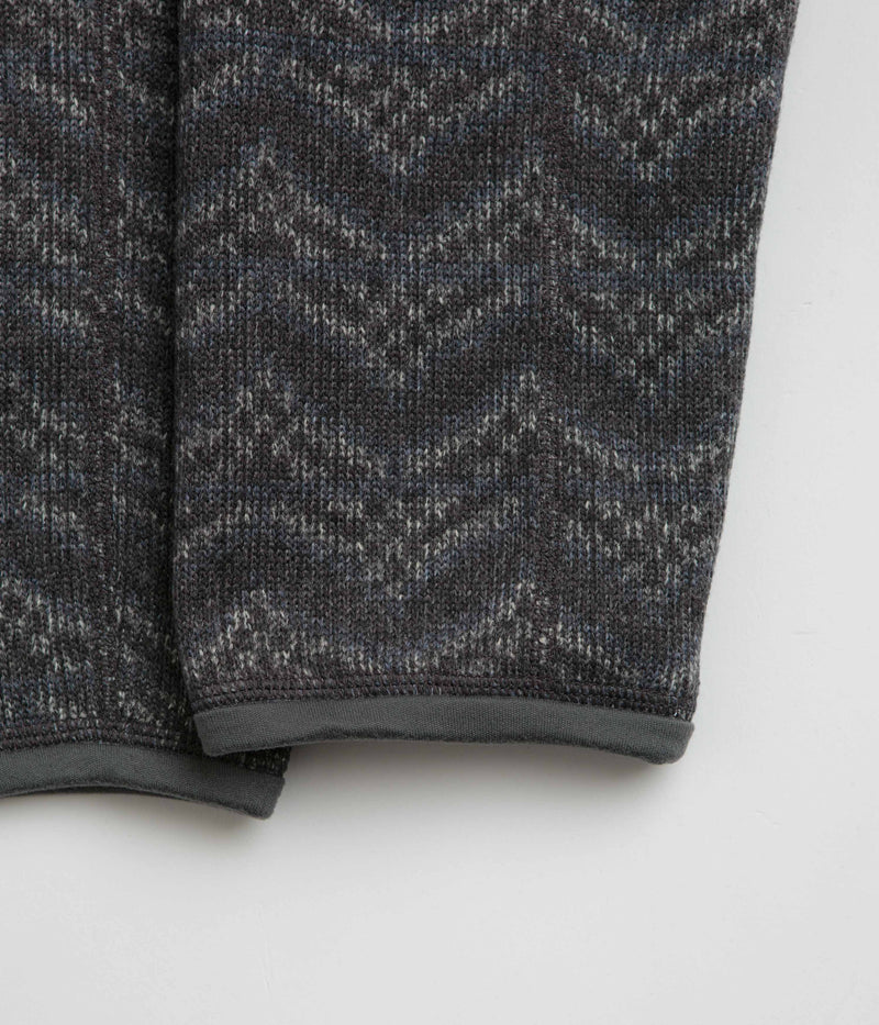 Patagonia Better Sweater 1/4 Zip Sweatshirt in Island Escape: Forge Grey