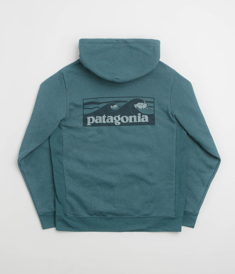 Patagonia Boardshort Logo Uprisal Hoodie in Wetland Blue
