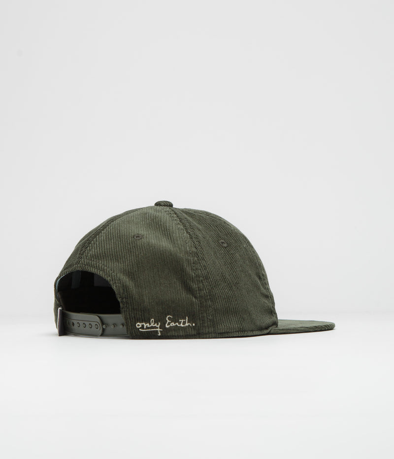 Patagonia Corduroy Cap in Earth Currents Patch: Pine Needle Green