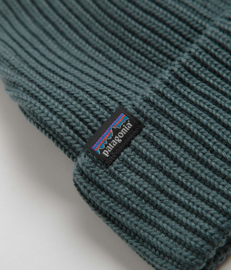 Patagonia Fisherman's Rolled Beanie in Nouveau Green