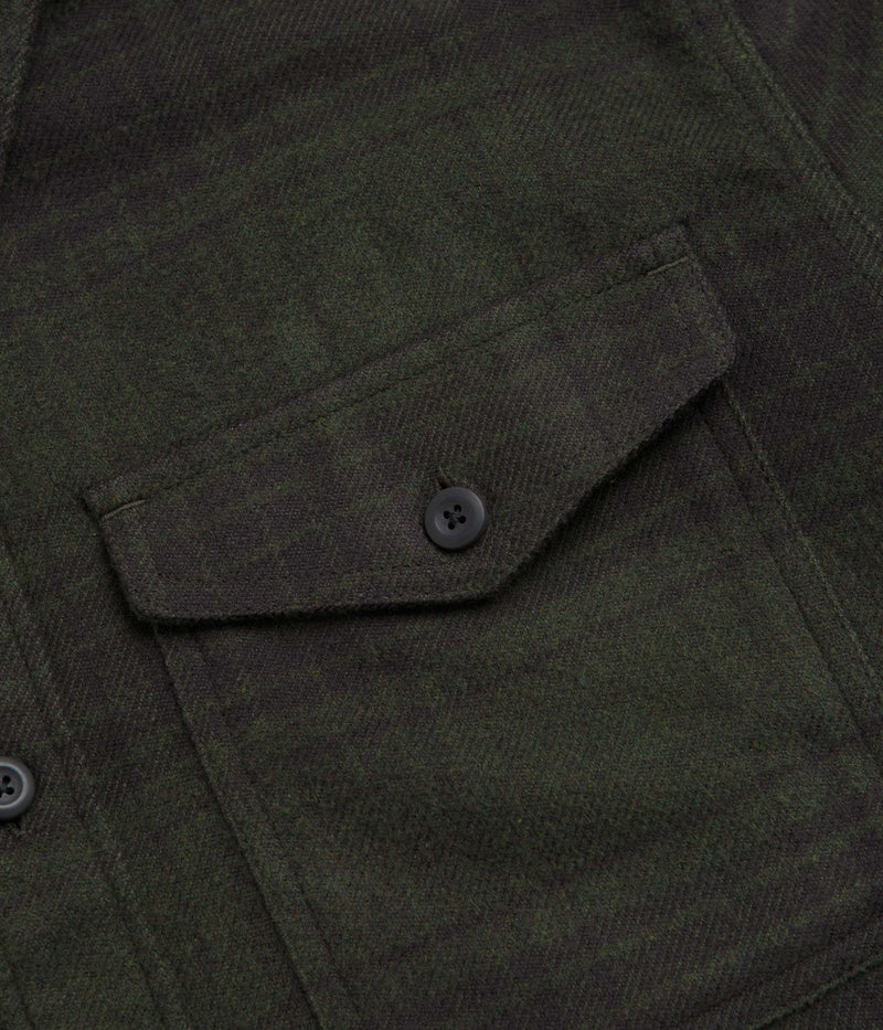 Patagonia Fjord Flannel Shirt in Cascade: Basin Green
