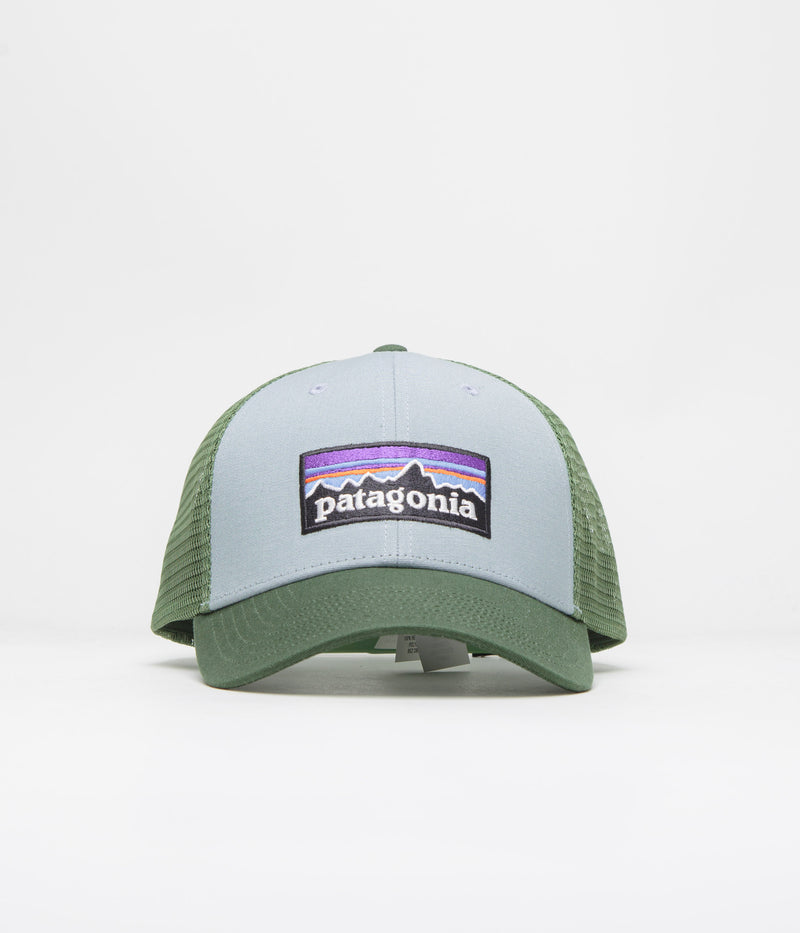 Patagonia P-6 Logo LoPro Trucker Cap in Thermal Blue