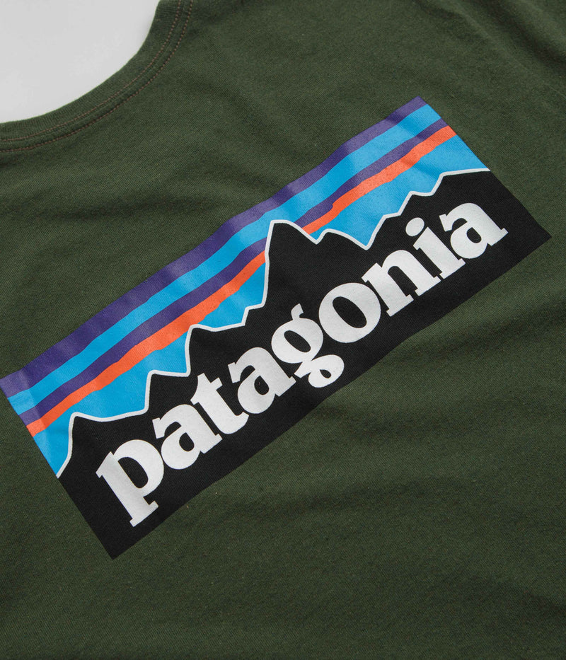Patagonia P-6 Logo Responsibili-Tee T-Shirt in Torrey Pine Green