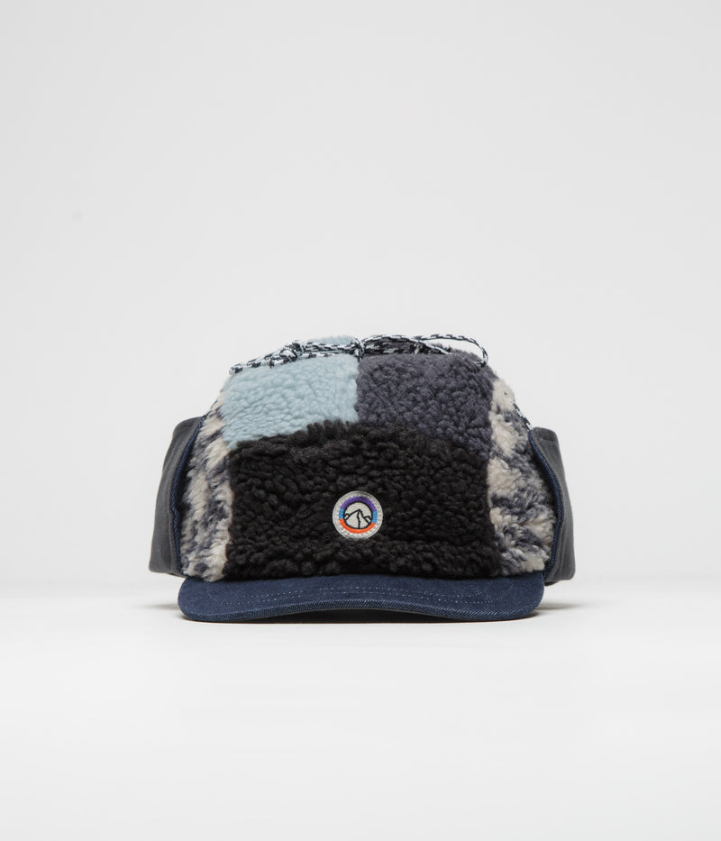 Patagonia Range Earflap Cap in Synched Flight Small: Natural