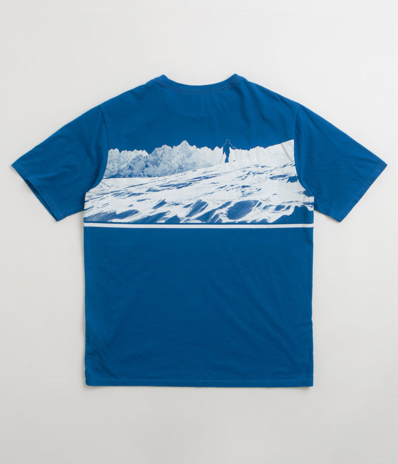 Patagonia Self-Power Organic T-Shirt in Endless Blue