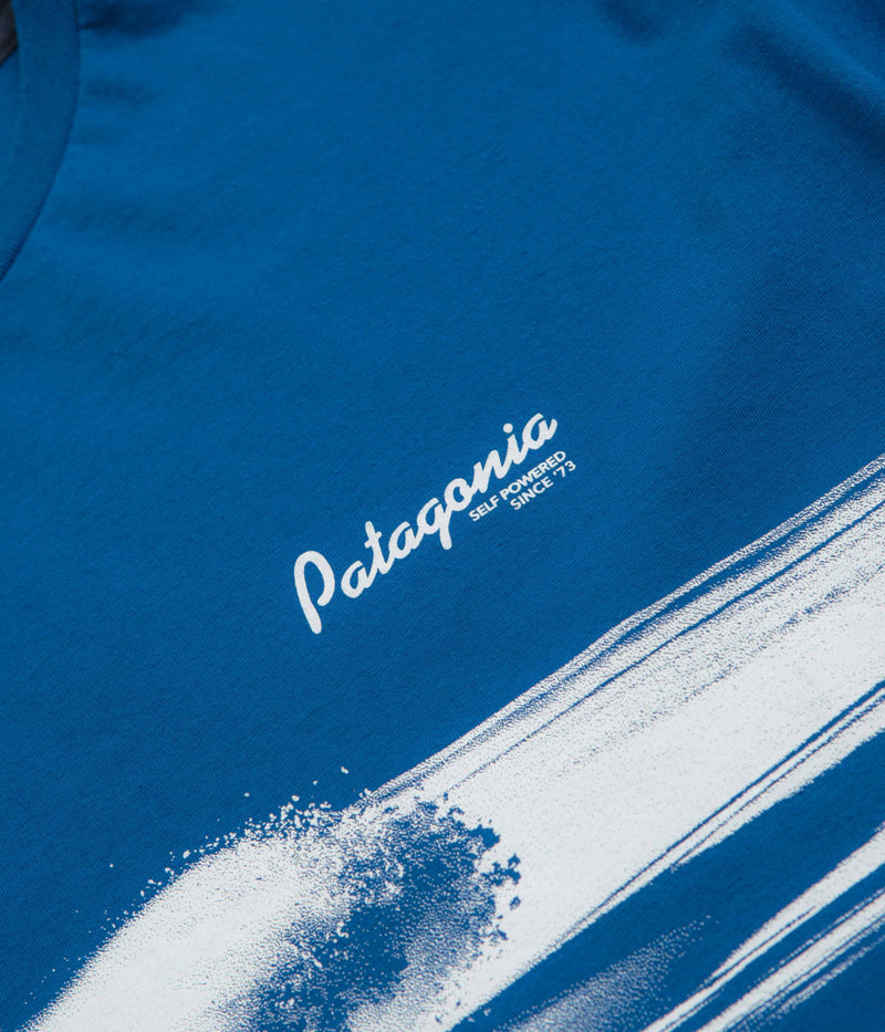 Patagonia Self-Power Organic T-Shirt in Endless Blue