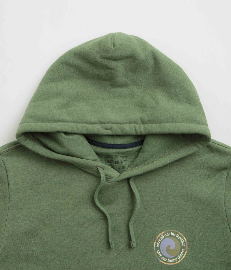 Patagonia Unity Fitz Uprisal Hoodie in Terrain Green
