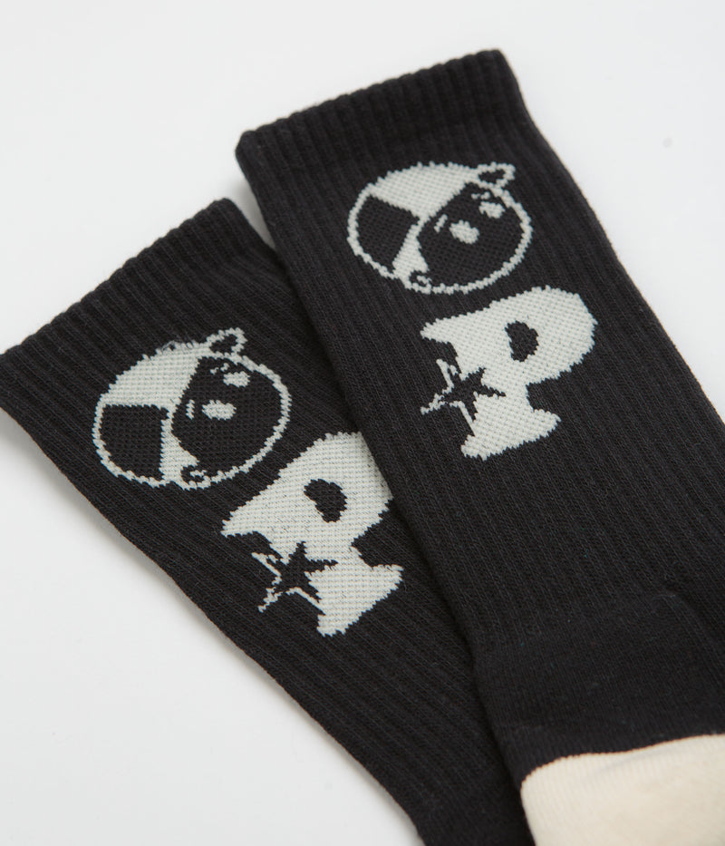Pawa Speed Sports Classic Socks in Black and White