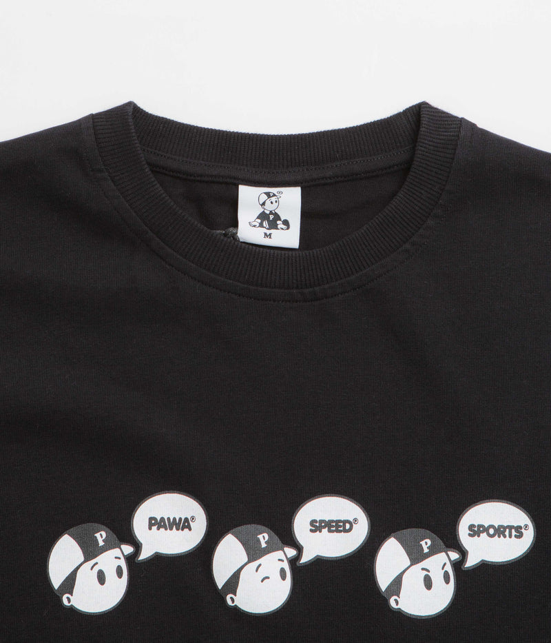 Pawa Speed Sports Emotions T-Shirt in Black