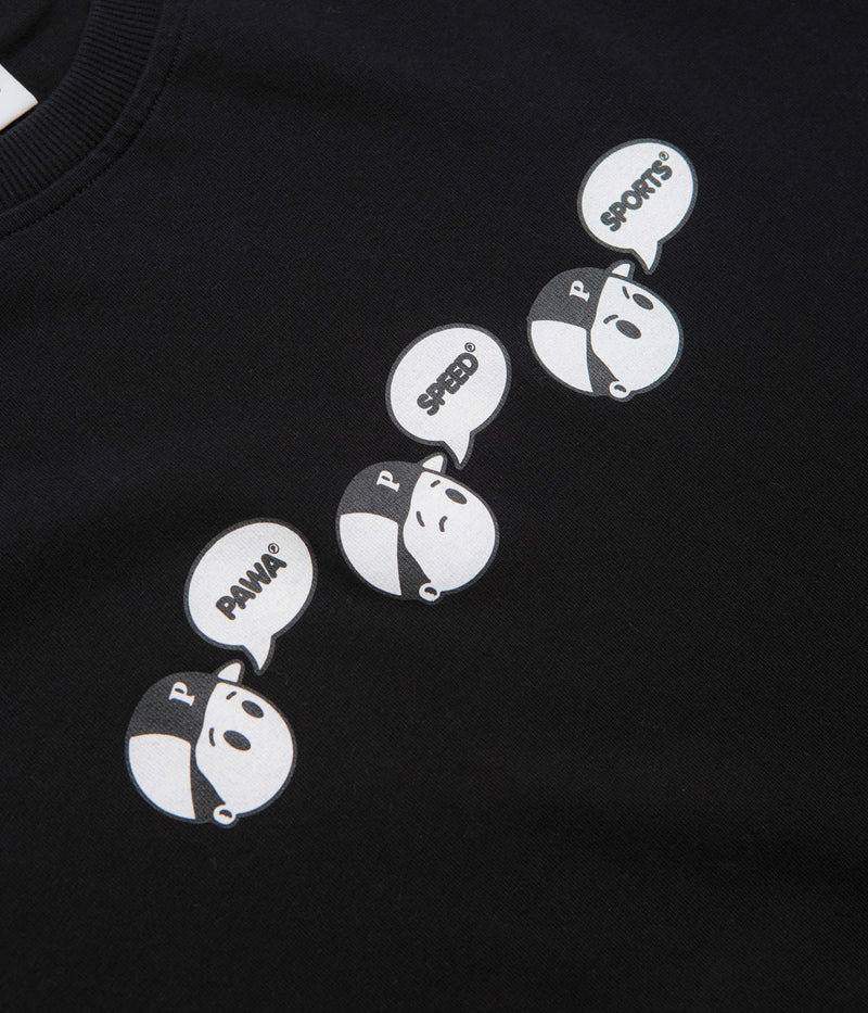Pawa Speed Sports Emotions T-Shirt in Black