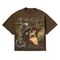 "PLATOON" T-SHIRT (BROWN)