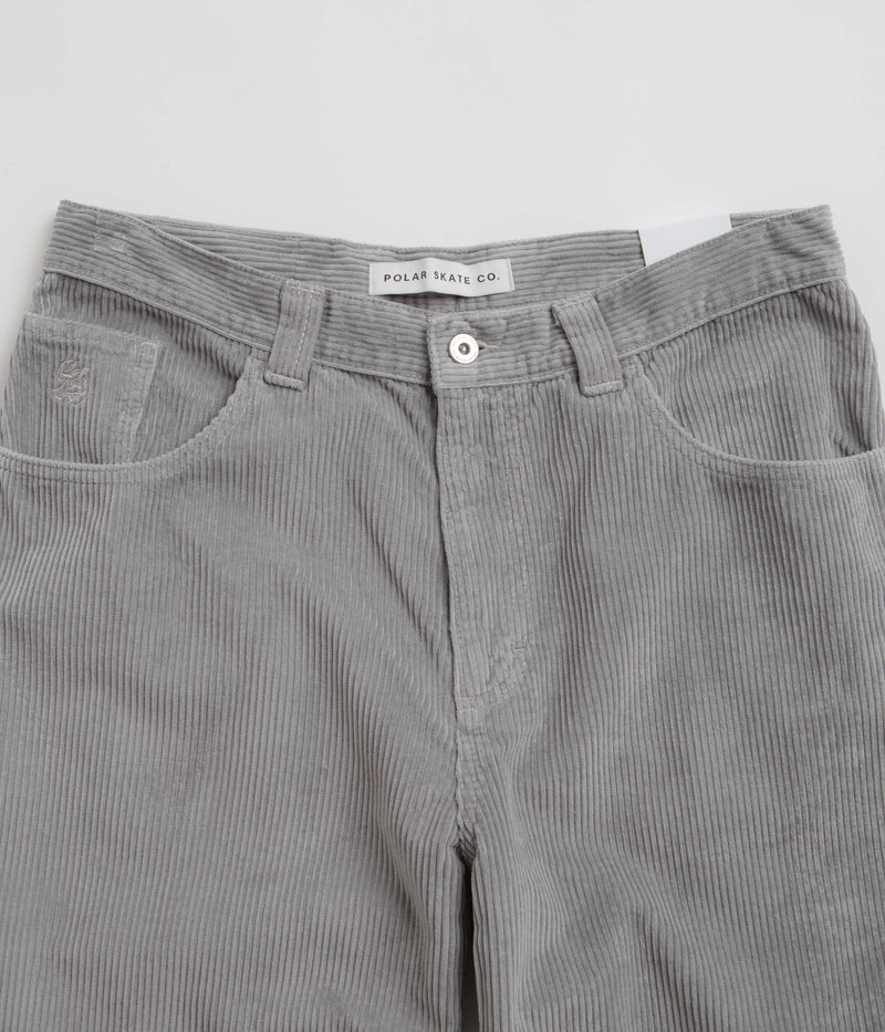 Polar 93 Cord Trousers in Silver