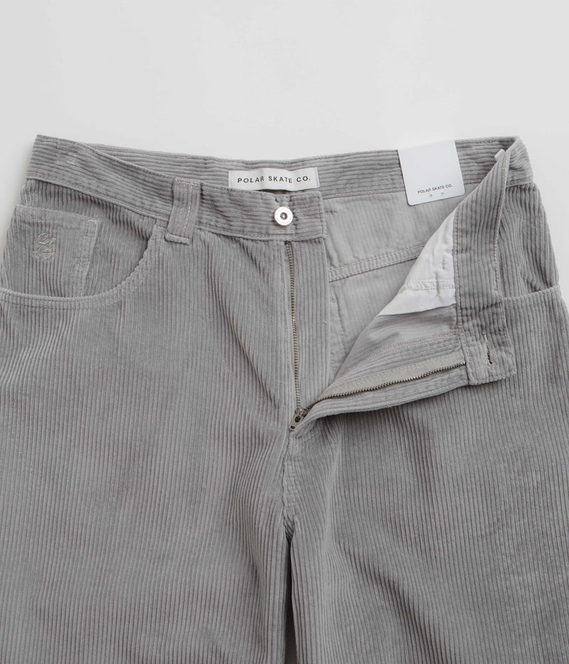 Polar 93 Cord Trousers in Silver