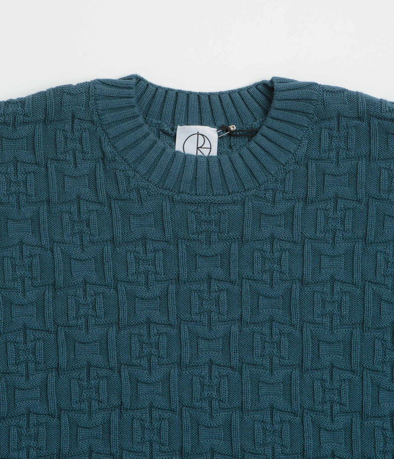 Polar Alex Sweatshirt in Petrol Blue