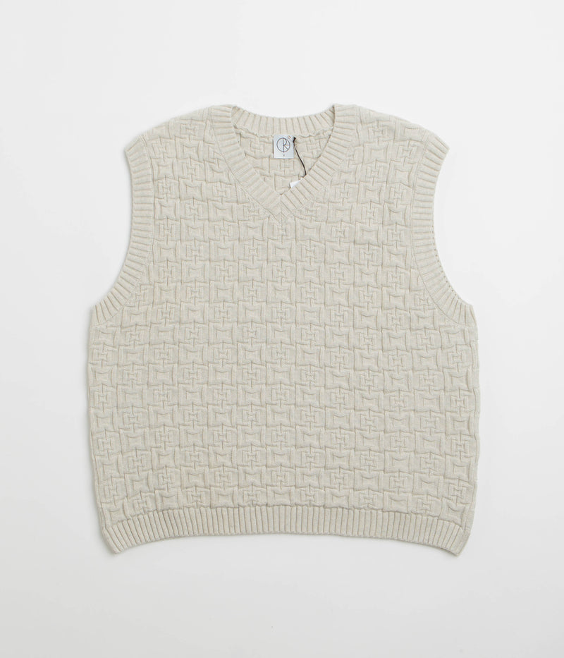 Polar Alex Vest in Heather Beige Grey