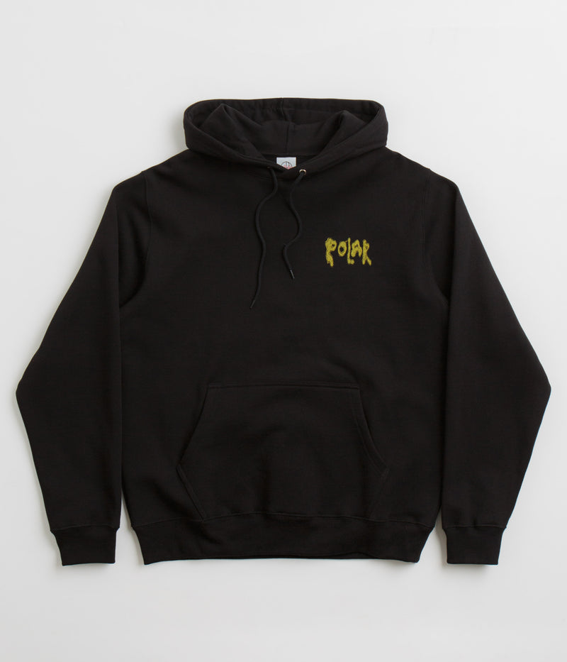 Polar Bear Dave Hoodie in Black