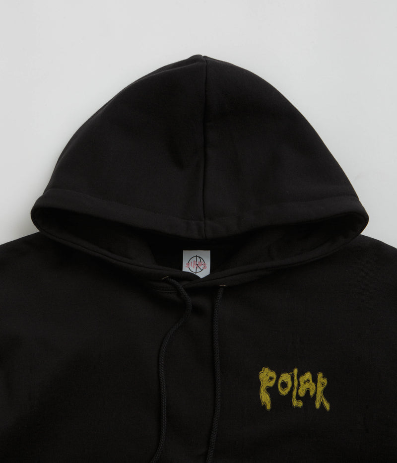 Polar Bear Dave Hoodie in Black