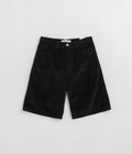 Polar Big Boy Cord Shorts in Black