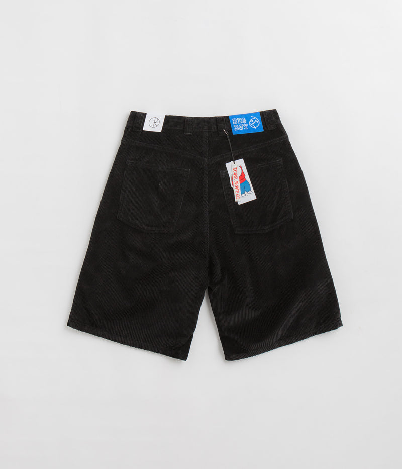 Polar Big Boy Cord Shorts in Black