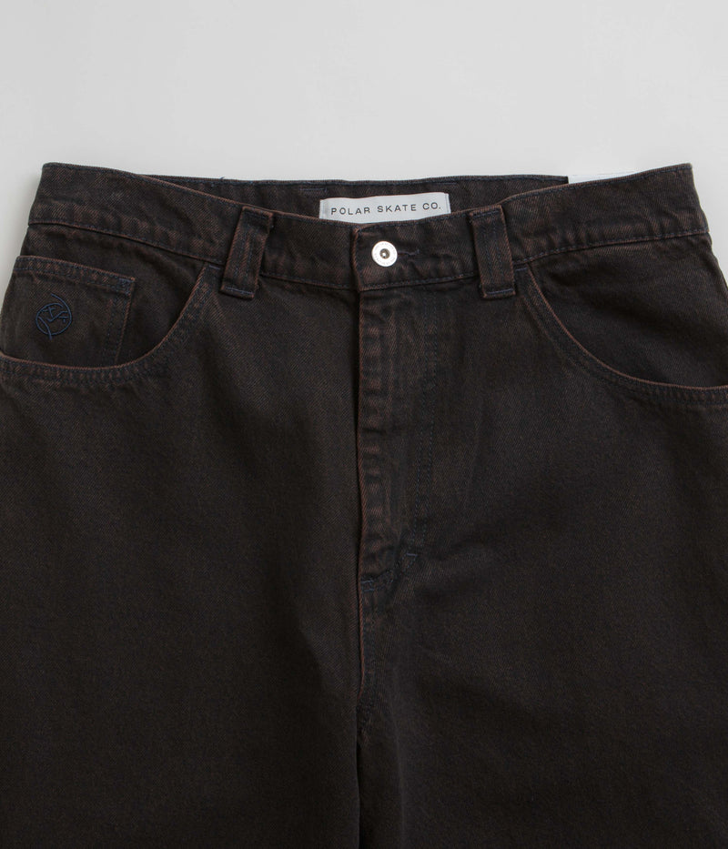 Polar Big Boy Jeans in Brown Blue