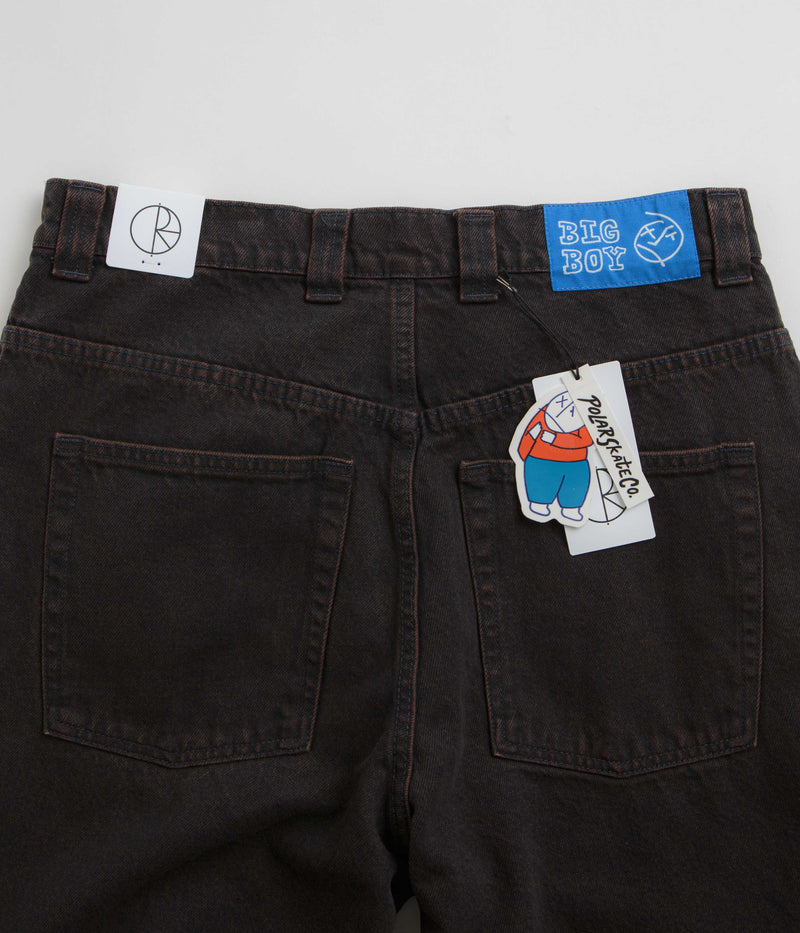 Polar Big Boy Jeans in Brown Blue