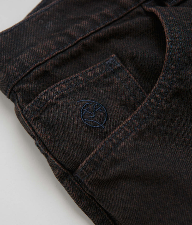 Polar Big Boy Jeans in Brown Blue