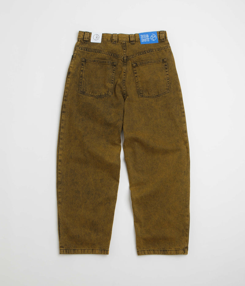 Polar Big Boy Jeans in Yellow Black and Black