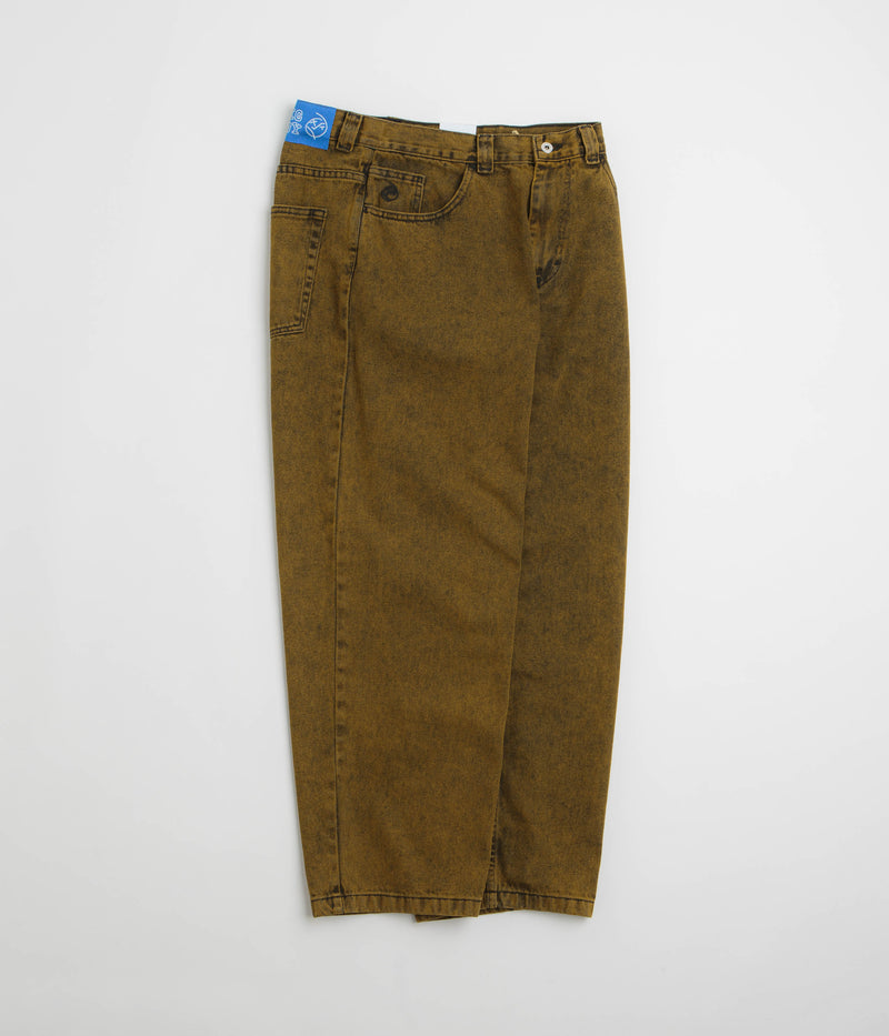 Polar Big Boy Jeans in Yellow Black and Black