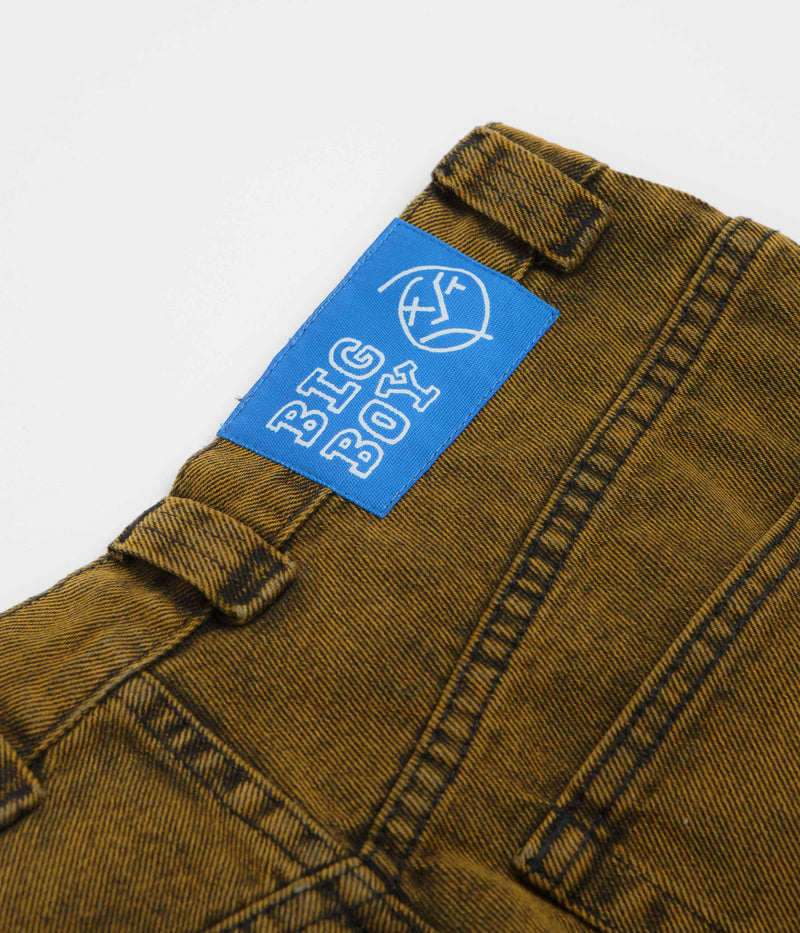 Polar Big Boy Jeans in Yellow Black and Black
